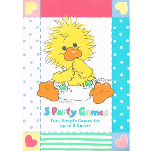 Little Suzy's Zoo Vintage Baby Shower Game Book (1ct)